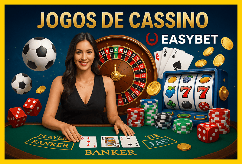 Jogos de cassino online inovadores e emocionantes na EASYBET